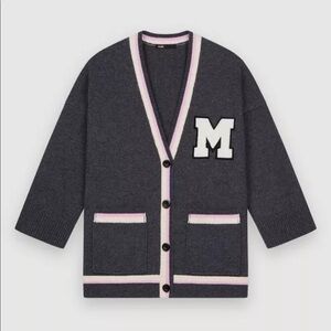 MAJE maissa oversized cardigan